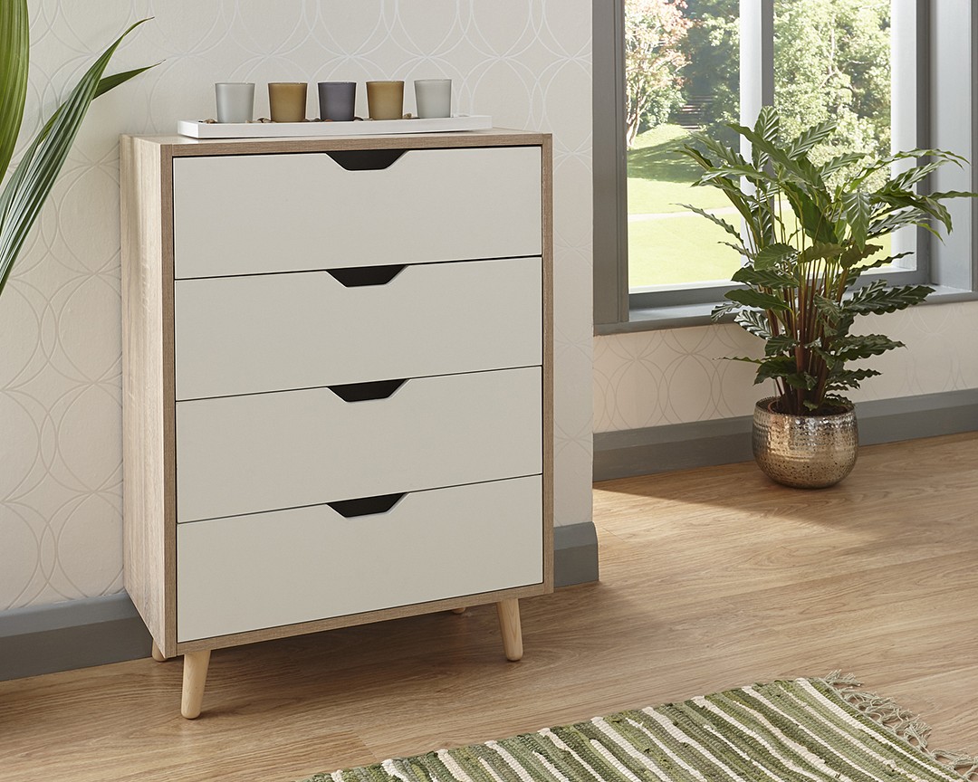 Stockholm 4 Drawer Chest Assembly Instructions (GFW)