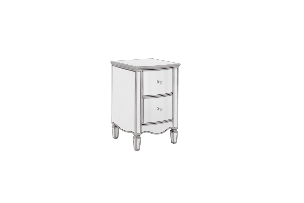 Elysee 2 Drawer Mirrored Bedside Assembly Instructions (Birlea)